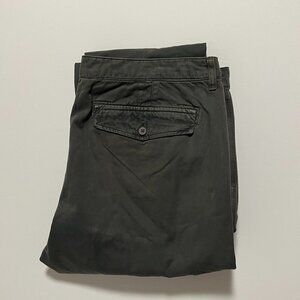 Seven7 Cargo Pants Outdoor Hiking Casual Straight Leg Green Men's size 38x32